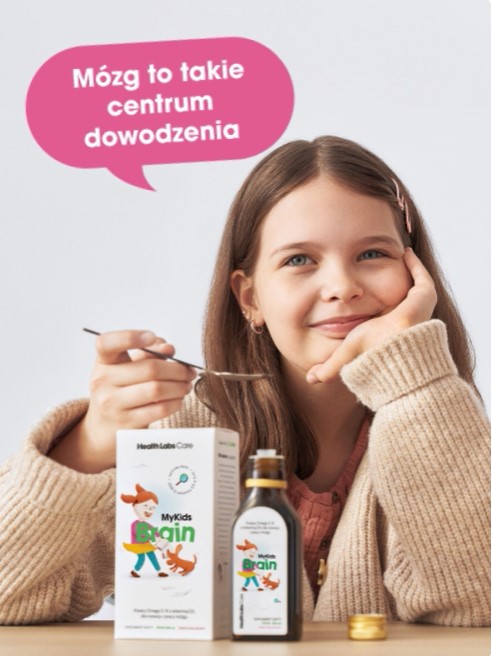 Health Labs Care MyKids Brain 100ml - obrazek 6