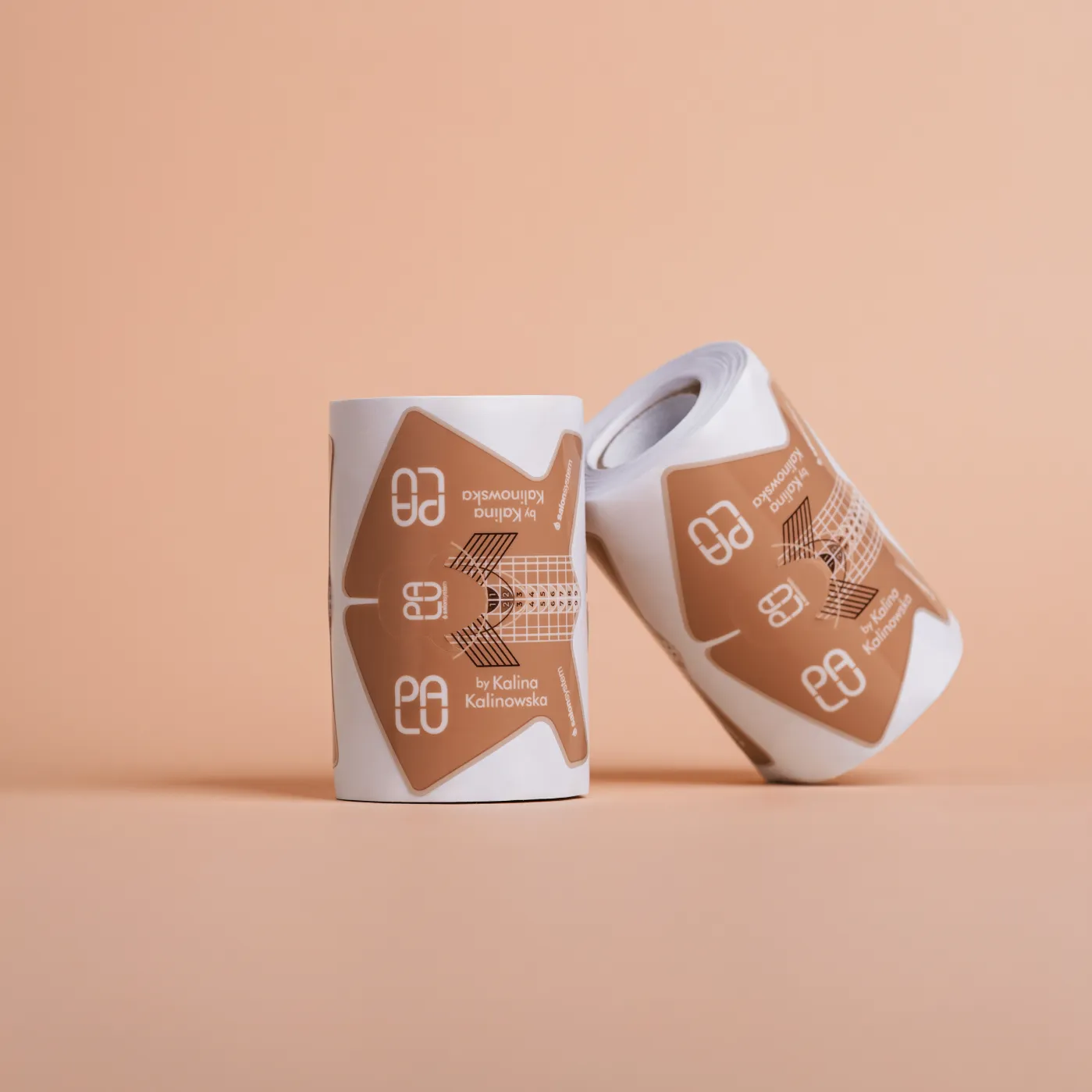 PALU SZABLONY FORMY DO PAZNOKCI by KALINA KALINOWSKA 100szt - obrazek 5