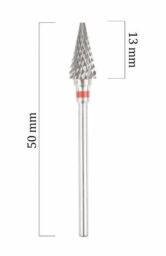 FREZ Z WĘGLIKA SPIEKANEGO ST 3/32 stożek delikatny