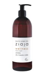 ZIAJA BALTIC HOME SPA WELLNESS OLIWKA DO MASAŻU CIAŁA KOKOS MIGDAŁ 490ml