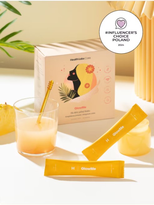 Health Labs Care GlowMe 30 saszetek smak ananas-mango - obrazek 2