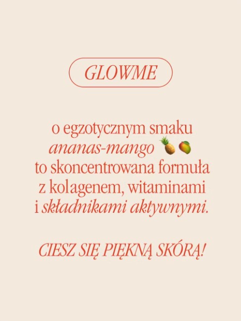 Health Labs Care GlowMe 30 saszetek smak ananas-mango - obrazek 3