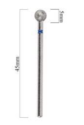 FREZ DIAMENTOWY kulka 5mm średni