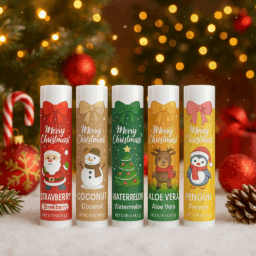 MERRY CHRISTMAS ŚWIĄTECZNY BALSAM DO UST 5g różne zapachy