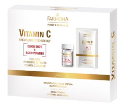 VITAMIN C WITAMINOWA DUO-MASKA ROZJAŚNIAJĄCA 5mpułek 2g*5szaszetek 12g