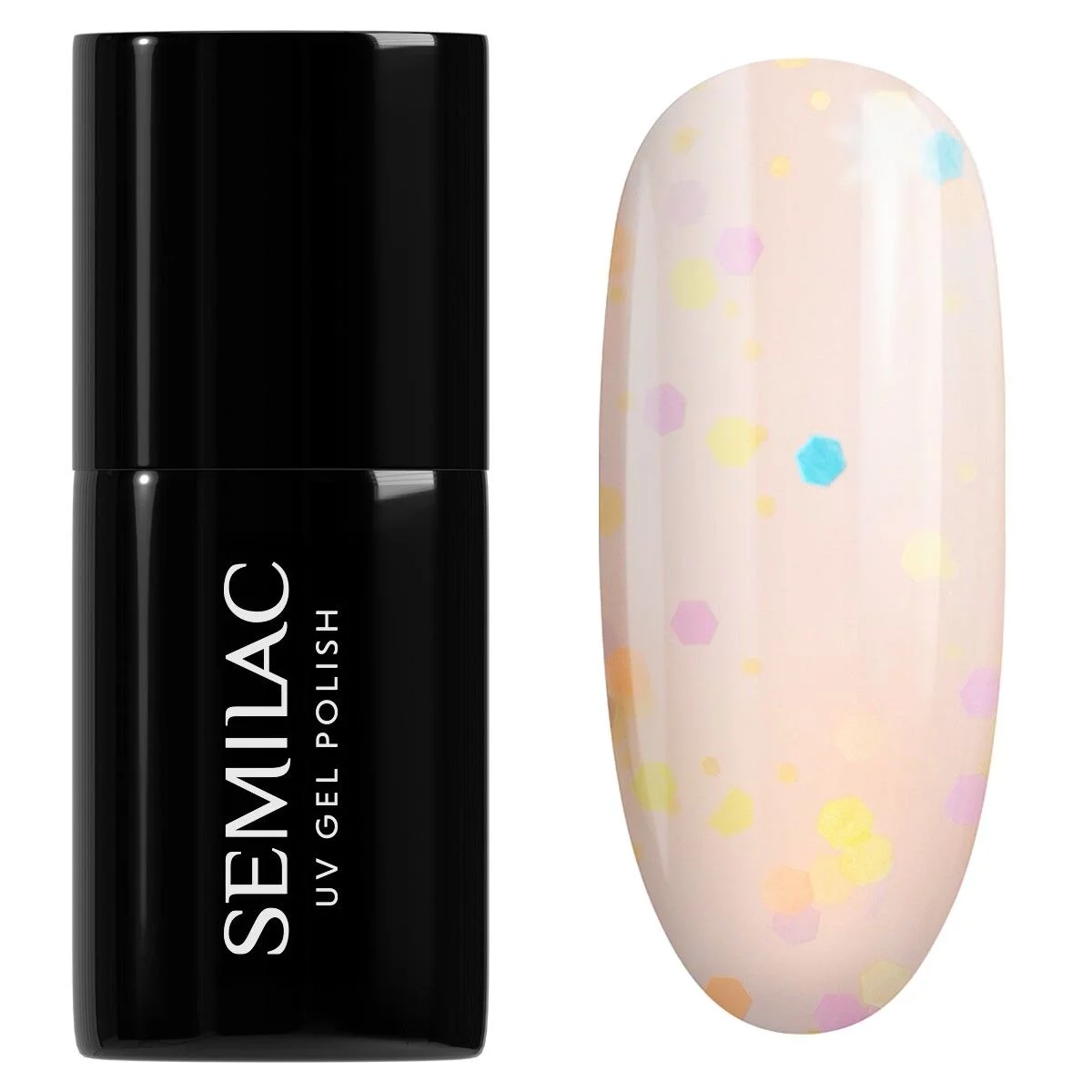 SEMILAC LAKIER HYBRYDOWY 7ml 930 SUNNY DOTS