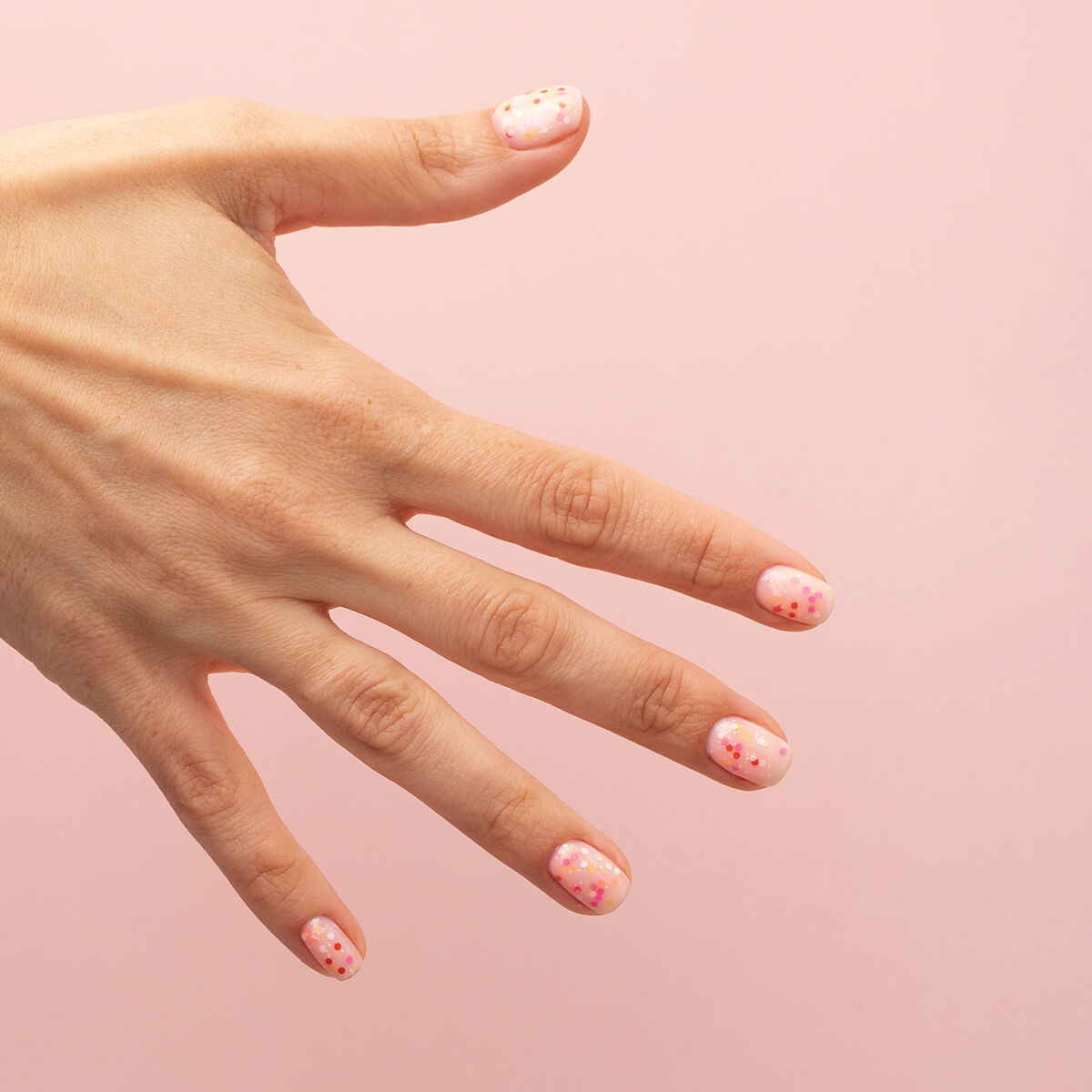 SEMILAC LAKIER HYBRYDOWY 7ml 932 CONFETTI DANCE - obrazek 3