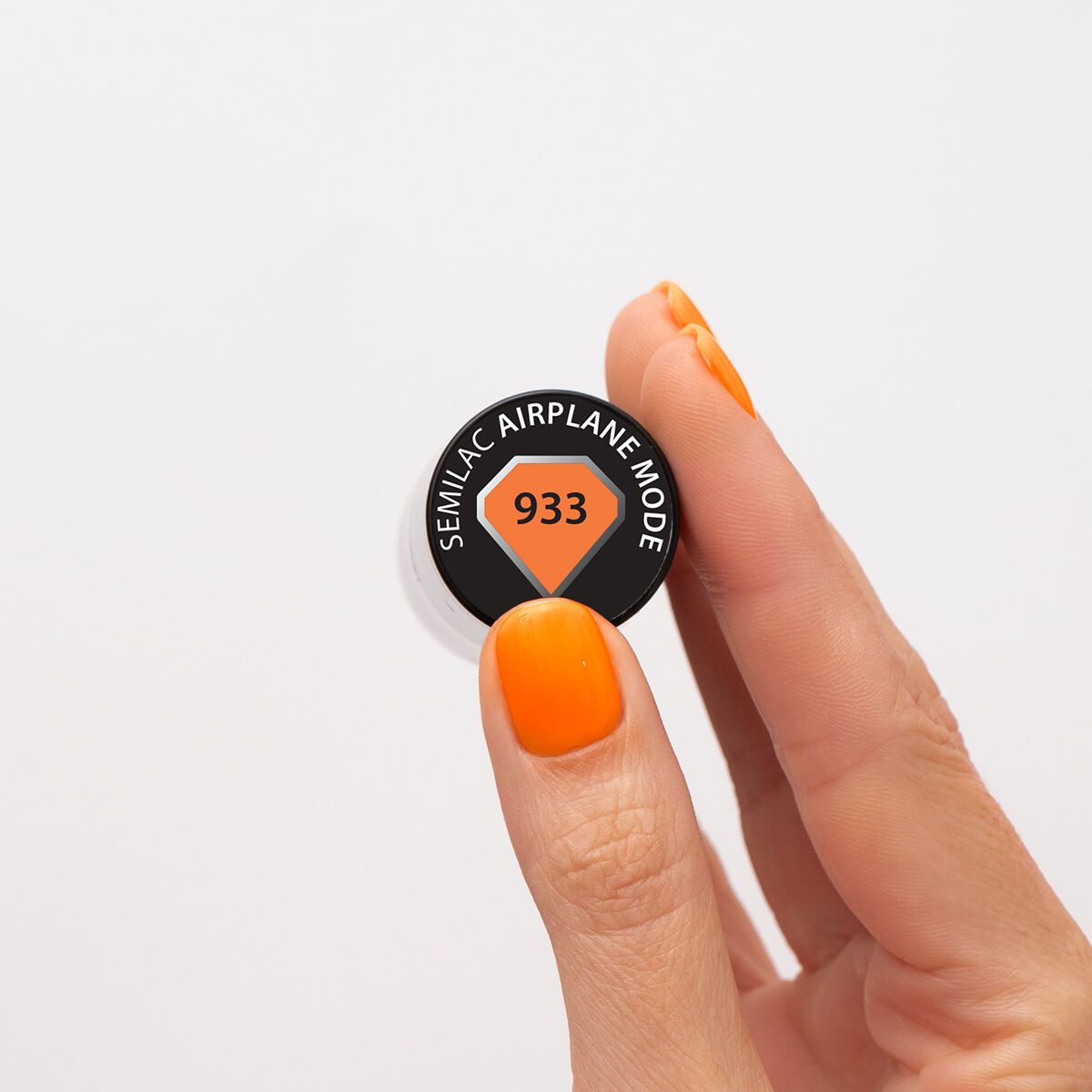 SEMILAC LAKIER HYBRYDOWY 7ml 933 AIRPLANE MODE - obrazek 3