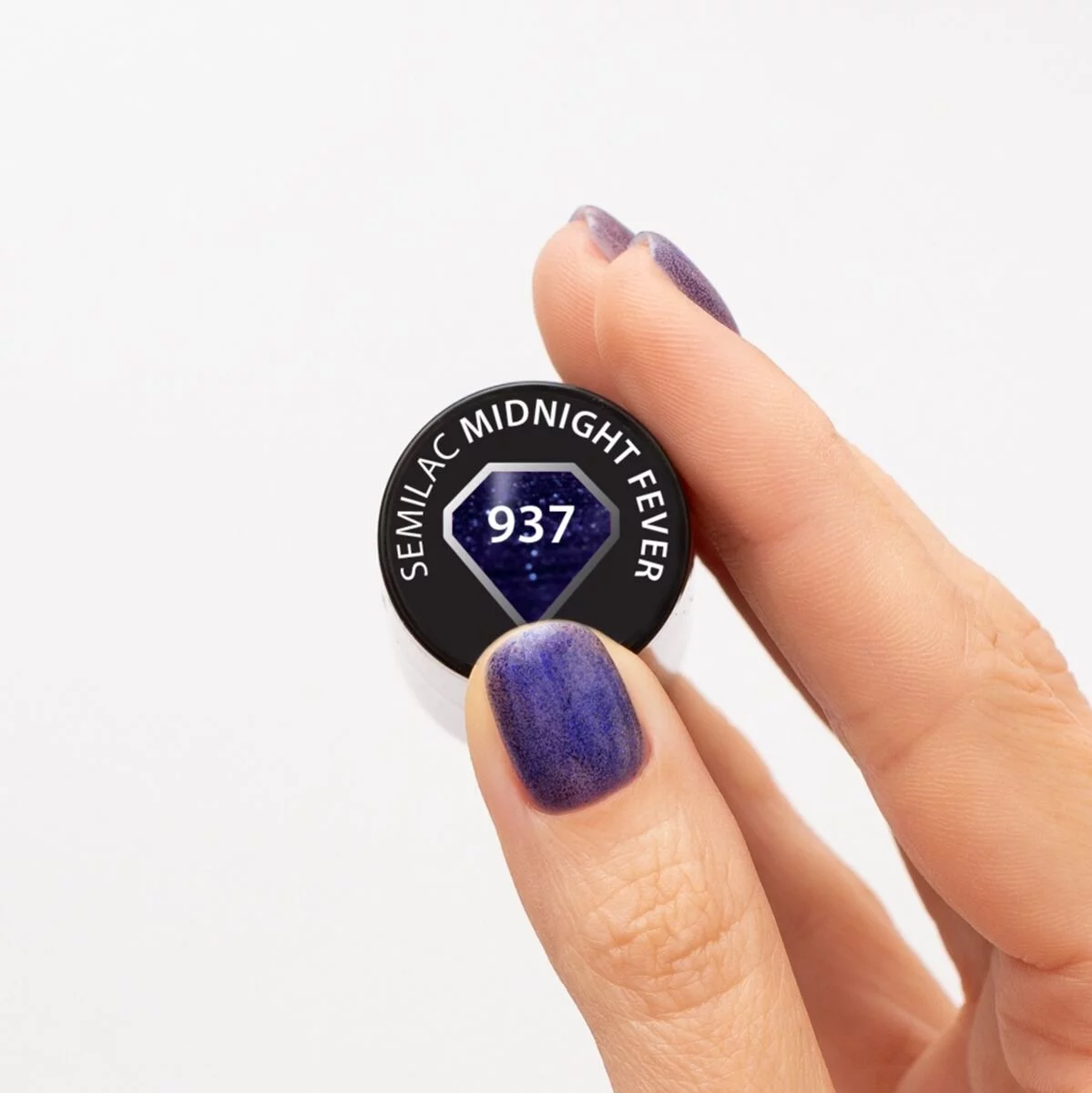 SEMILAC LAKIER HYBRYDOWY 7ml 937 MIDNIGHT FEVER - obrazek 2