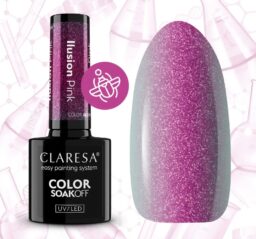 CLARESA LAKIER HYBRYDOWY 5g ALCHEMY ILUSION PINK
