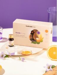 GlowMe Pro-Age zestaw miesięczny 30 shotów smak pomarańczowy