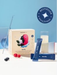 GlowMe kolagen rybi bez dodatków cukrów i słodzików 30szt malina-borówka