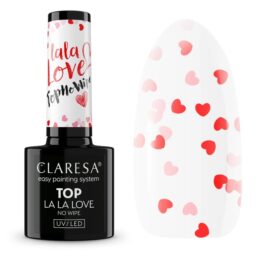 CLARESA LAKIER HYBRYDOWY 5g LA LA LOVE  Top No Wipe