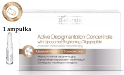 MESO MED PROGRAM AKTYWNY KONCENTRAT DEPIGMENTACYJNY Z LIPOSOMALNYM OLIGOPEPTYDEM 3ml – 1 ampułka