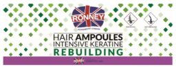 RONNEY KERATINE REBUILDING – AMPUŁKA Z KERATYNĄ 1*10ml odbudowa