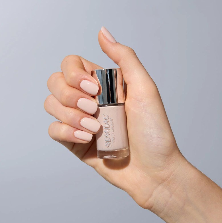 SEMILAC LAKIER KLASYCZNY NAIL LACQUER 9ml 104 CREAM SUPREME - obrazek 2