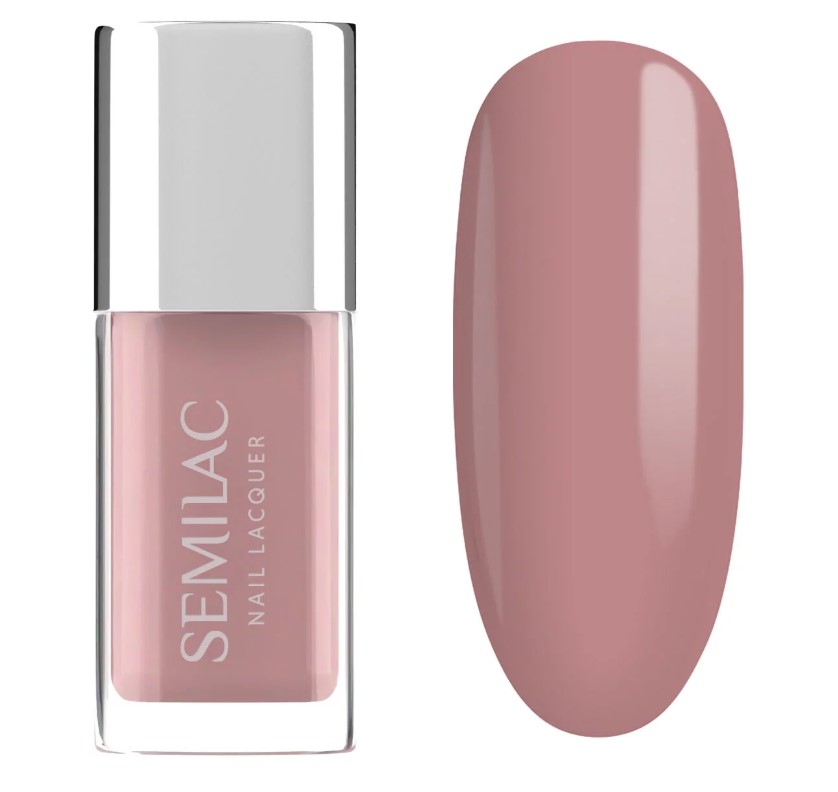 SEMILAC LAKIER KLASYCZNY NAIL LACQUER 9ml 107 CLASSIC NUDE