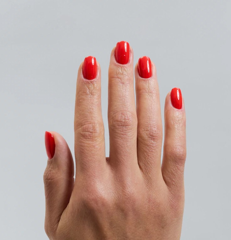 SEMILAC LAKIER KLASYCZNY NAIL LACQUER 9ml 120 NEON RED - obrazek 3