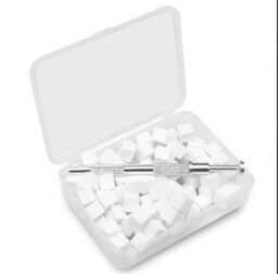 ZESTAW DO OMBRE WHITE APLIKATOR + 100 GABEK BIAŁE