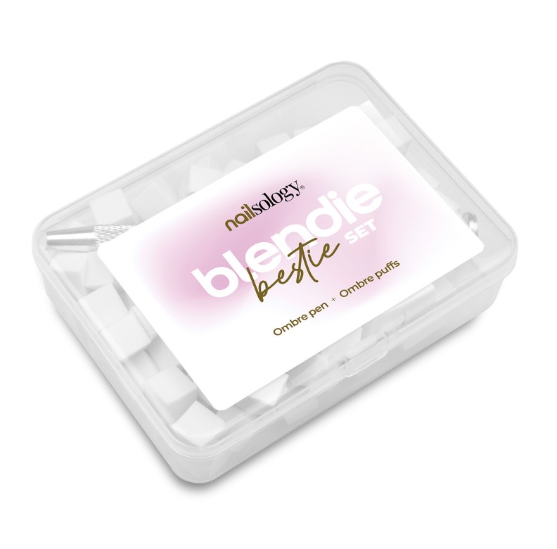 ZESTAW DO OMBRE WHITE APLIKATOR + 100 GABEK BIAŁE - obrazek 4