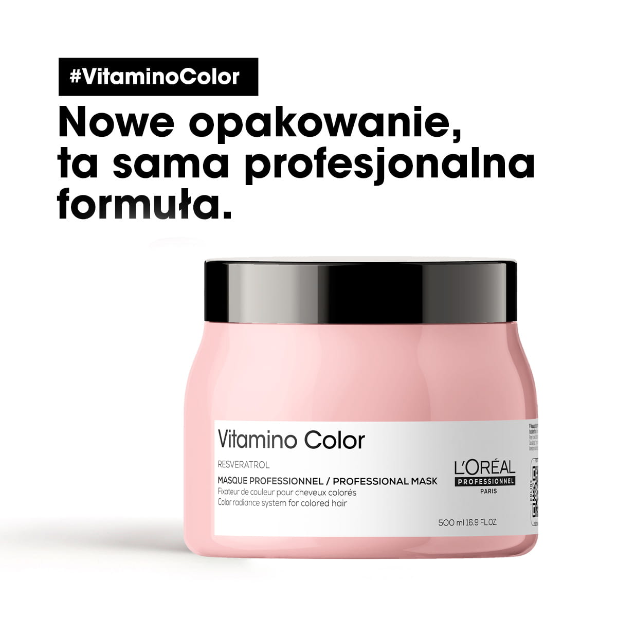 L`OREAL VITAMINO MASKA 500ml - obrazek 3