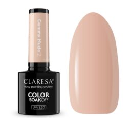 CLARESA LAKIER HYBRYDOWY 5g NUDE GLOW GUMMY NUDE 2