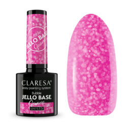 CLARESA LAKIER HYBRYDOWY RAINBOW JELLO BASE 5g BUBBLE GUAVA