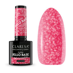 CLARESA LAKIER HYBRYDOWY RAINBOW JELLO BASE 5g BUBBLE WATERMELON