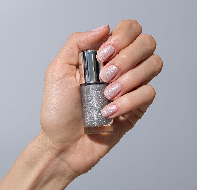 SEMILAC LAKIER KLASYCZNY NAIL LACQUER 9ml 116 HOLO FLASH - obrazek 5