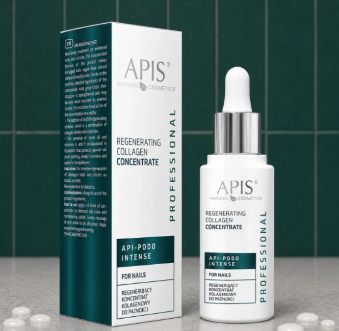 55035 API-PODO INTENSE KONCENTRAT KOLAGENOWY DO PAZNOKCI 30ml - obrazek 2
