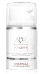 52775 APIDERM KREM ODBUDOWUJĄCO-ODŻYWCZY NA DZIŃ SPF10 50ml