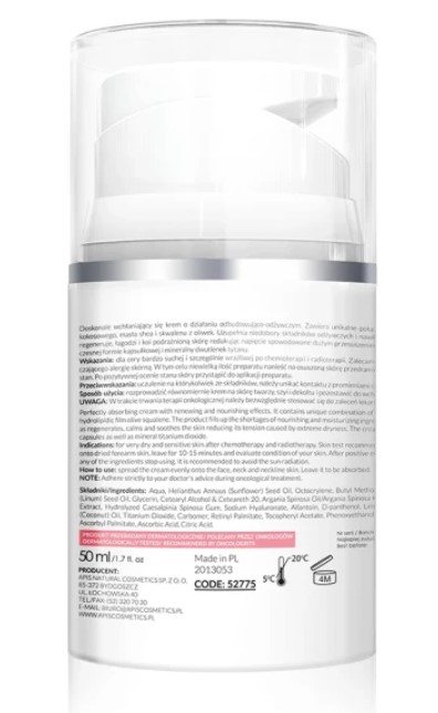 52775 APIDERM KREM ODBUDOWUJĄCO-ODŻYWCZY NA DZIŃ SPF10 50ml - obrazek 2