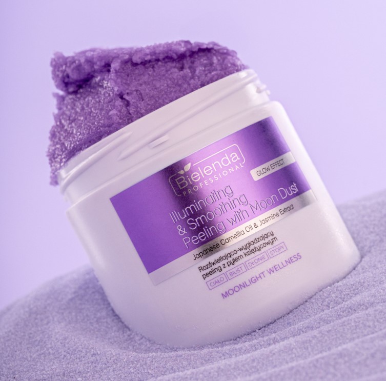 MOONLIGHT WELLNESS ROZŚWIETLAJĄCO- WYGŁADZAJĄCY PEELING Z PYŁEM KSIĘŻYCOWYM 550g - obrazek 2
