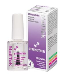 NAIL TEK STRENGHTEN 4 ODŻYWKA WZMACNIAJĄCA DO MOCNO ZNISZCZONYCH PAZNOKCI 15ml