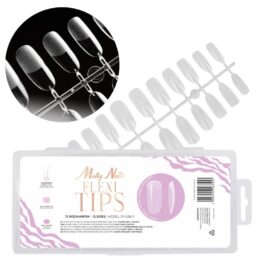 MM FLEXI TIPS TIPSY ELASTYCZNE JP-003-3 12 ROZMIARÓW 240 SZT. ALMOND MIGDAŁ