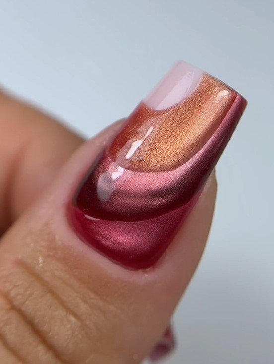 SEMILAC LAKIER HYBRYDOWY 7ml 736 CRIMSON JELLY GLOSS - obrazek 3