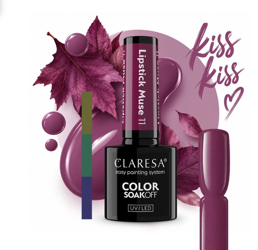 CLARESA LAKIER HYBRYDOWY 5g LIPSTIC MUSE 11 - obrazek 7
