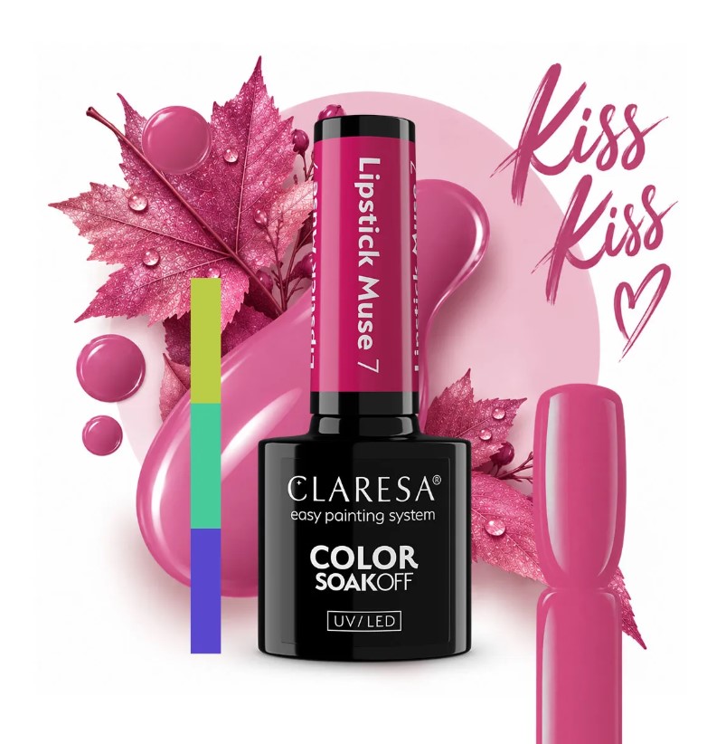 CLARESA LAKIER HYBRYDOWY 5g LIPSTIC MUSE 7 - obrazek 3