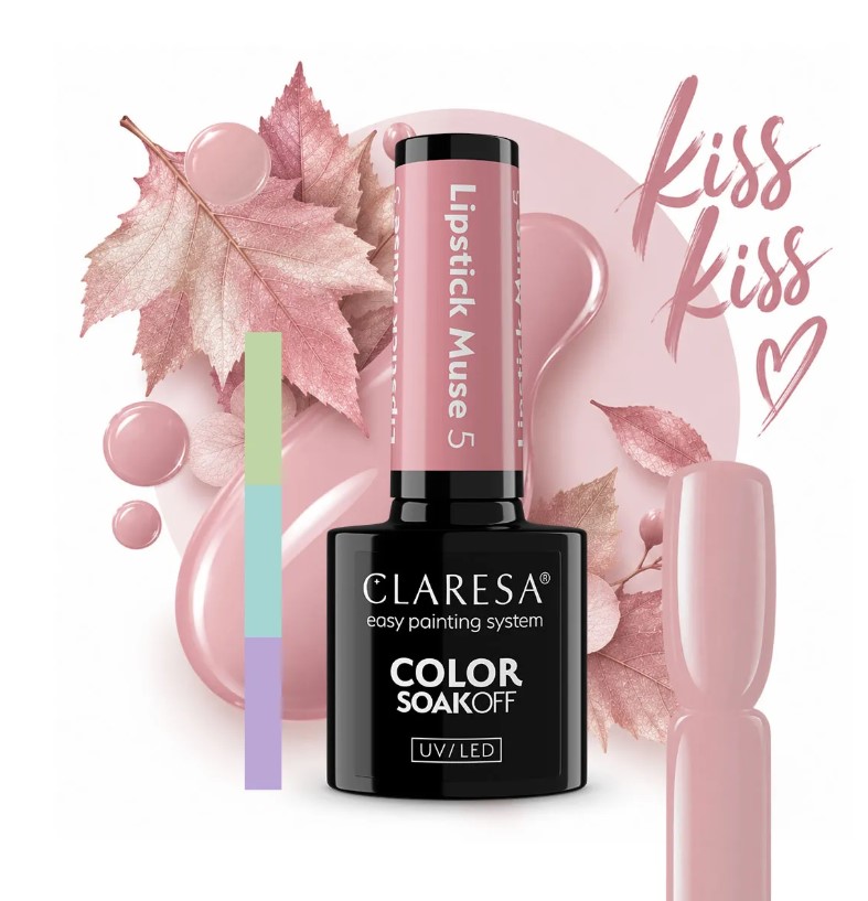 CLARESA LAKIER HYBRYDOWY 5g LIPSTIC MUSE 5 - obrazek 3