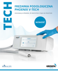 GEHWOL TECH PHOENIX V-TECH – frezarka podologiczna z pochłaniaczem